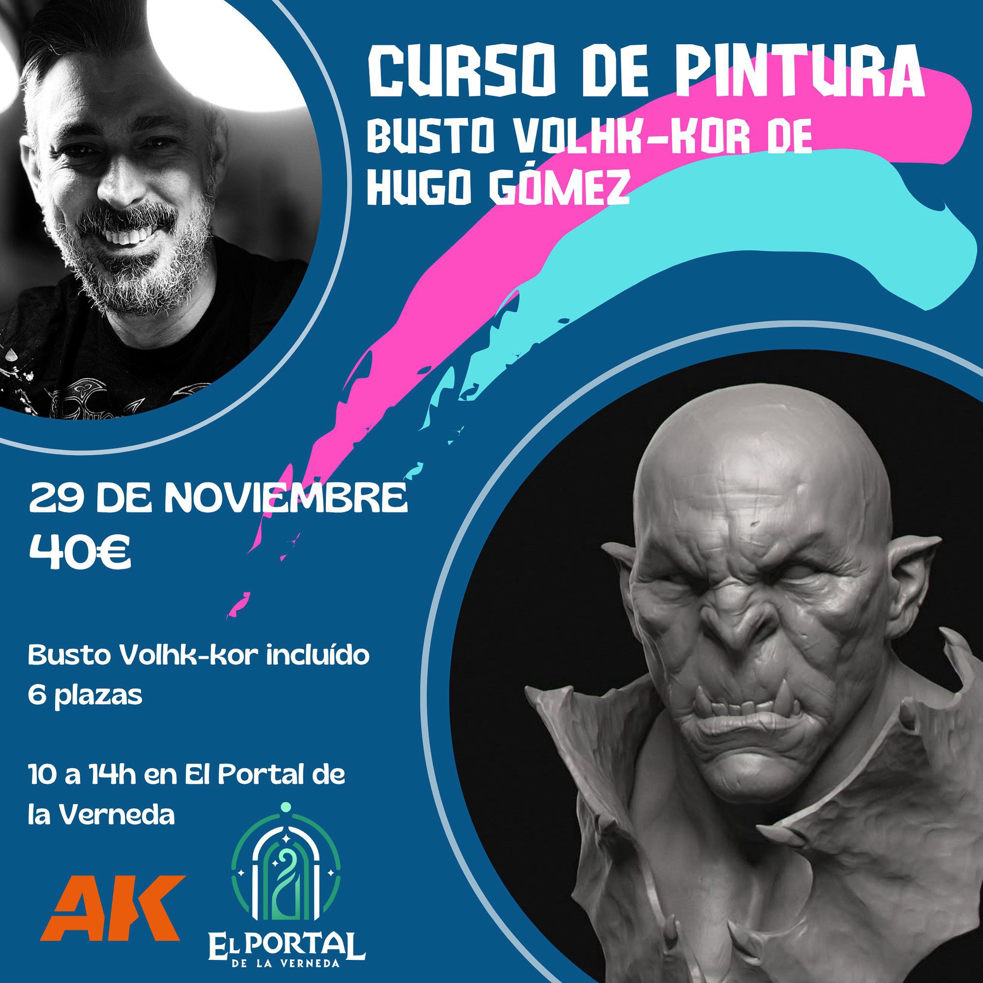 SIN PLAZAS - 29 de Nov 2025 - Pintura y Representación Visual en Figuras 3D - 4 horas