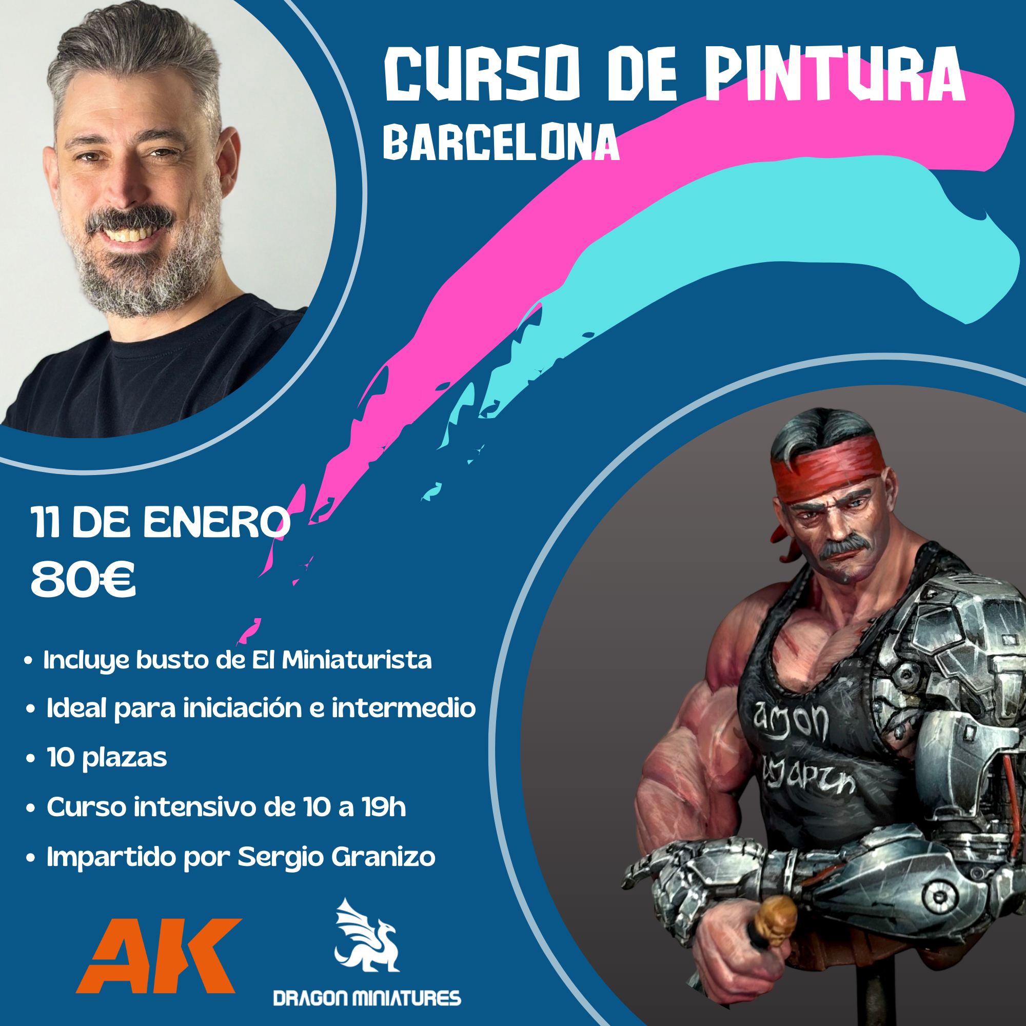 SIN PLAZAS - 11 de Enero 2026 - Domina el MNM (Metal No Metal) y pieles humanas con el busto de Diego Ramírez